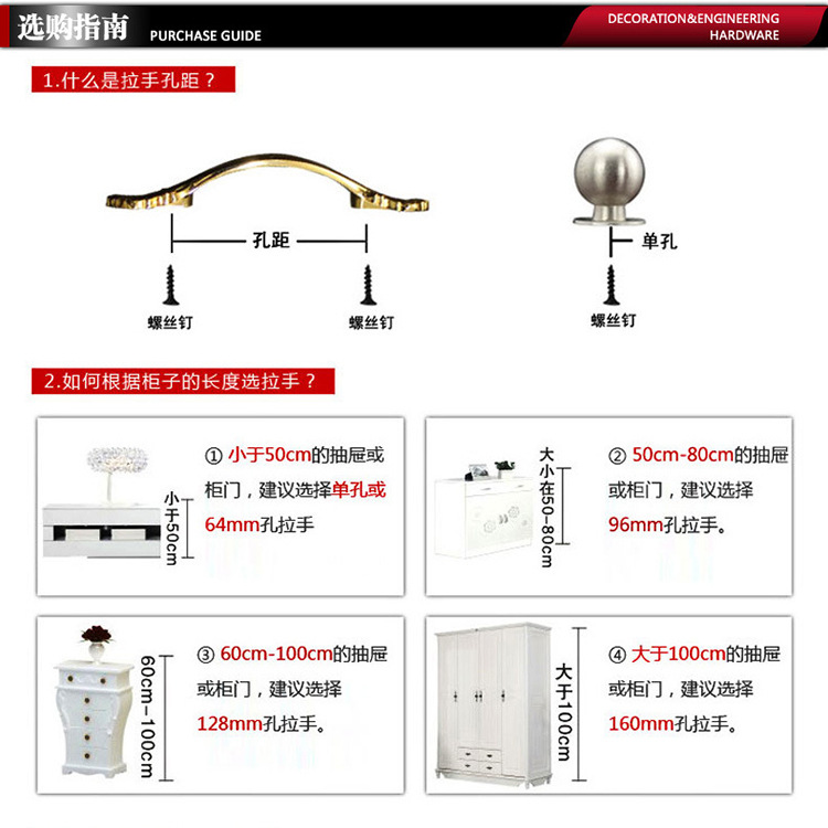 溫州廠家直銷外貿現代簡約明孔啞光鋁合金拉手五金抽屜櫥柜門把手示例圖8