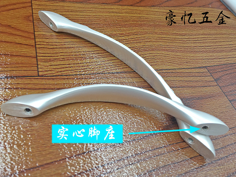高品質(zhì)金加銀歐式田園拉手 抽屜櫥柜門把手 鋅合金拉手2038示例圖5