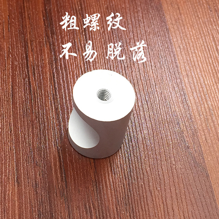 太空鋁合金啞光小拉手五金小圓點現代簡約抽屜衣柜櫥柜家具門把手示例圖4