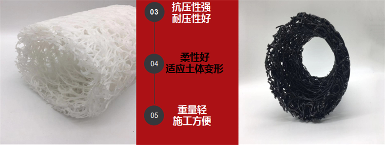 塑料盲溝廠家批發 地下滲排水盲管廠家聯系方式示例圖7