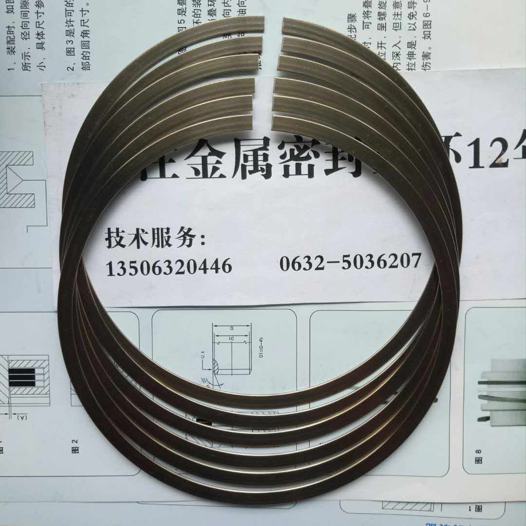 密封疊環 FK3 AS 單片環 疊環 卡圈 金屬漲圈 組合密封件 檔圈示例圖2