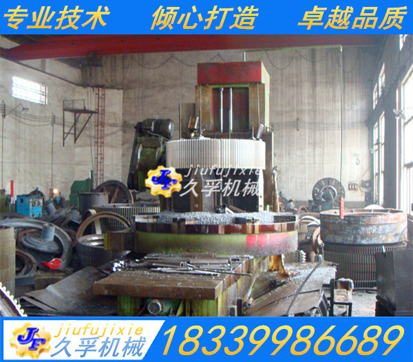 精密加工各種直齒 斜齒 大型蝸桿渦輪 直徑5米立車球磨機大小齒輪示例圖3