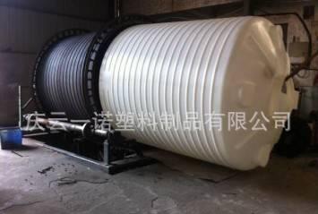 新磨具外加強筋10噸滾塑容器塑料桶，10噸大型水塔塑料桶廠家示例圖5