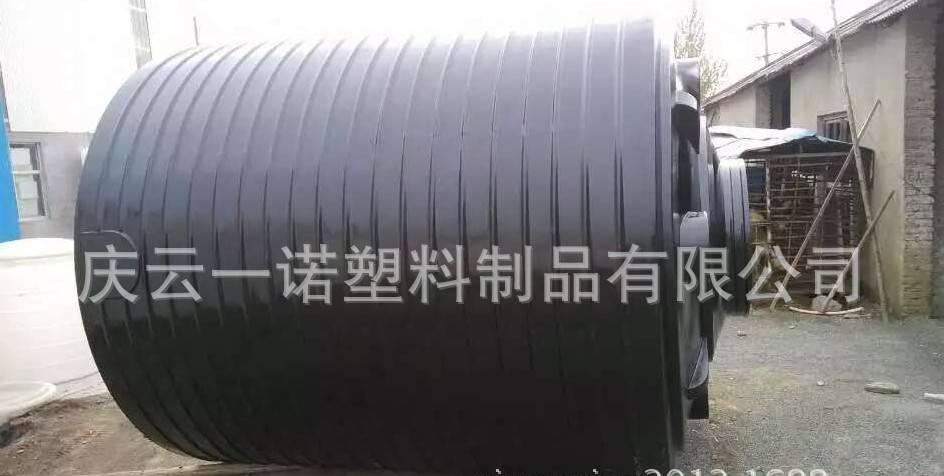 新磨具外加強筋10噸滾塑容器塑料桶，10噸大型水塔塑料桶廠家示例圖2