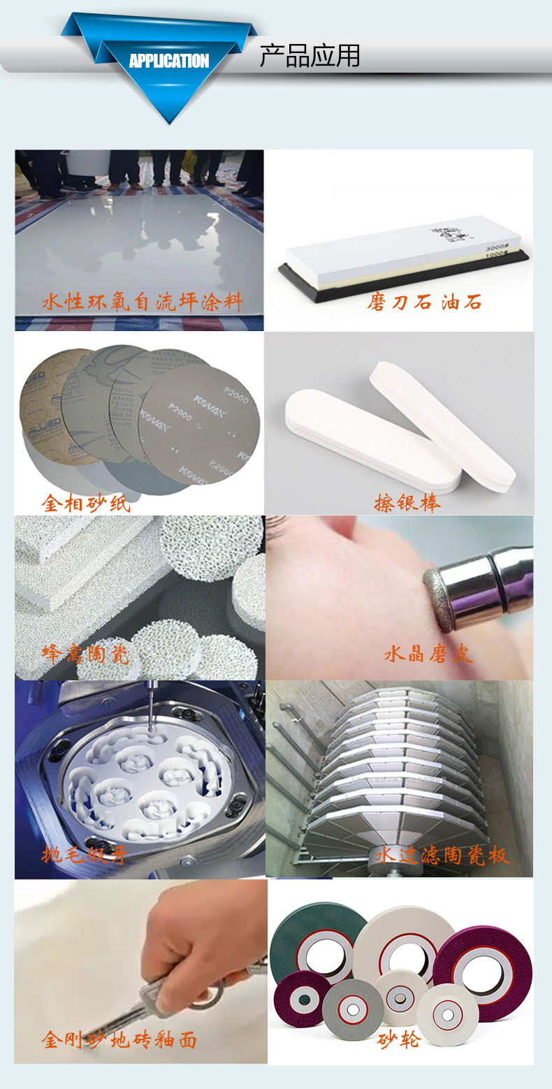 白剛玉應用