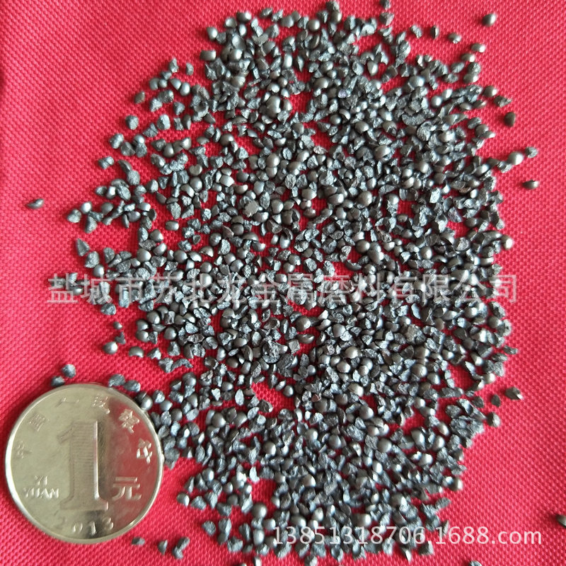G16 合金鑄鋼砂 優質無塵鋼砂 棱角砂 拋丸噴砂金屬磨料批價供應示例圖7