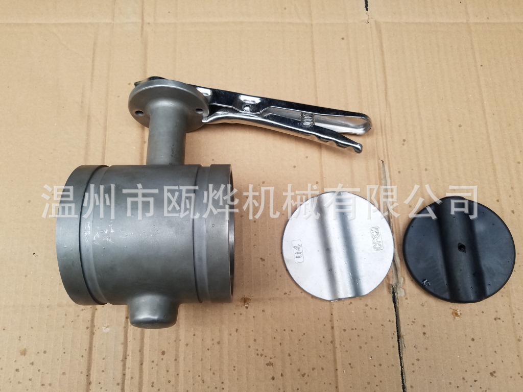 溝槽蝶閥 不銹鋼溝槽蝶閥 304溝槽蝶閥示例圖3