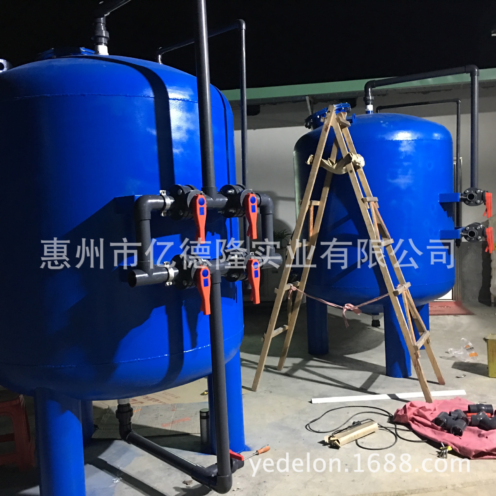 長沙石英砂過濾器 株洲污水過濾器 長寧河水過濾器 帶手動球閥示例圖6