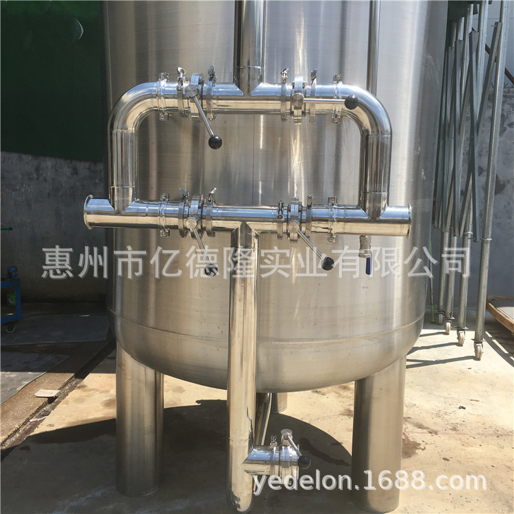長沙石英砂過濾器 株洲污水過濾器 長寧河水過濾器 帶手動球閥示例圖2
