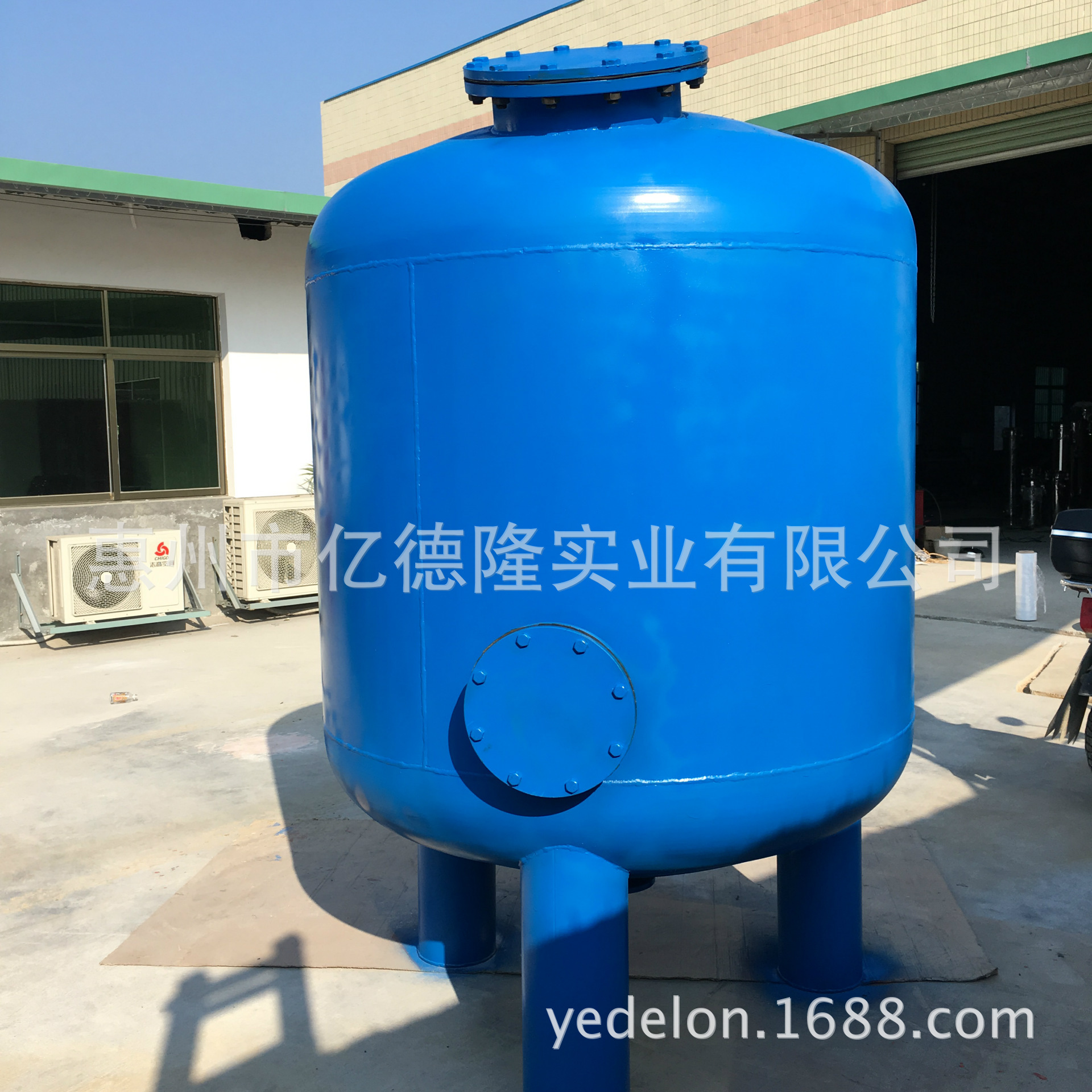 長沙石英砂過濾器 株洲污水過濾器 長寧河水過濾器 帶手動球閥示例圖22