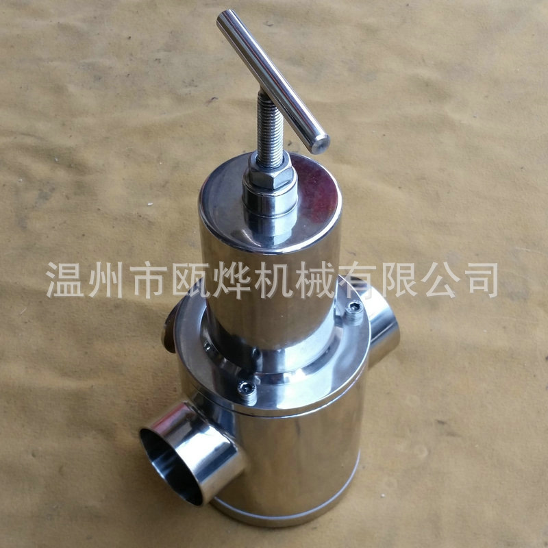 可調節焊接減壓閥 不銹鋼空氣蒸汽水減壓閥 316L衛生級焊接安全閥示例圖97