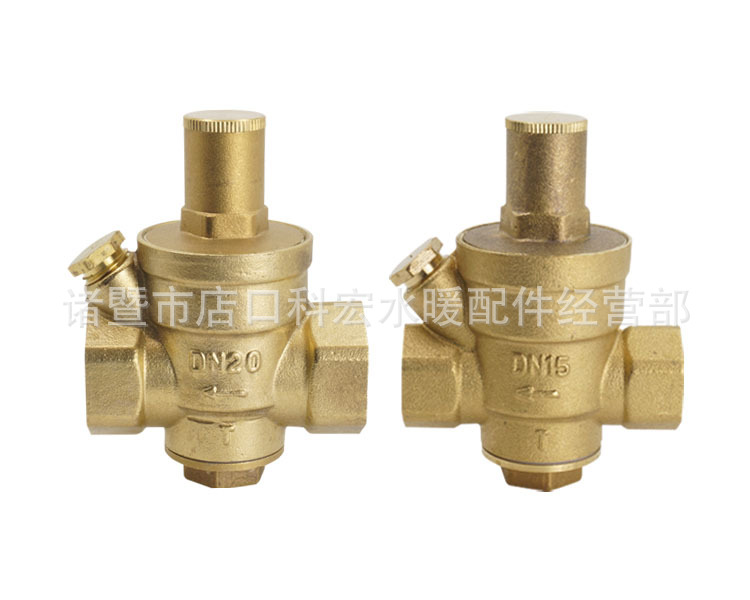 黃銅減壓閥 自來水穩(wěn)壓閥 水表前泄壓閥 壓力調(diào)節(jié)閥示例圖3