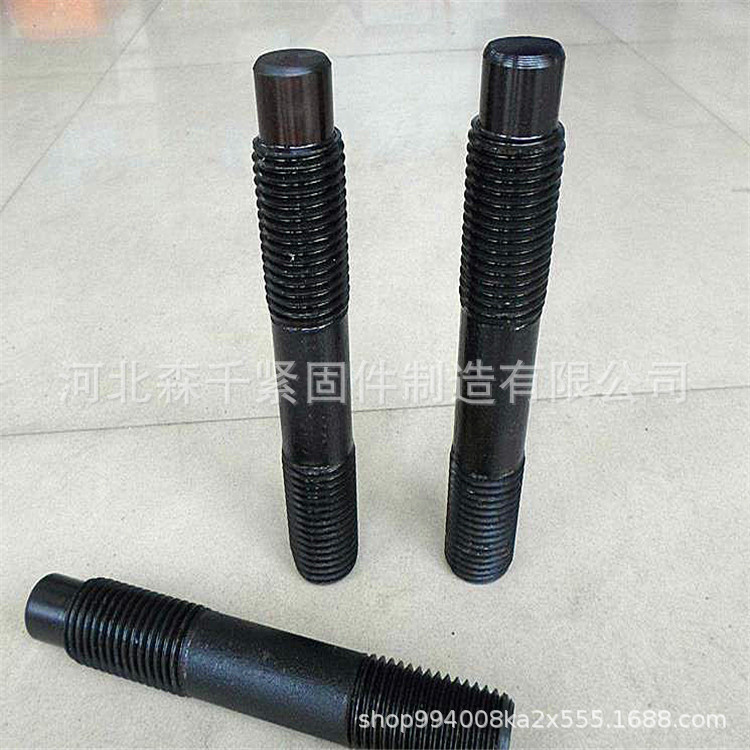 廠家直銷全螺紋螺柱  鍍鋅拉條  國標(biāo)雙頭 高強(qiáng)雙頭示例圖2