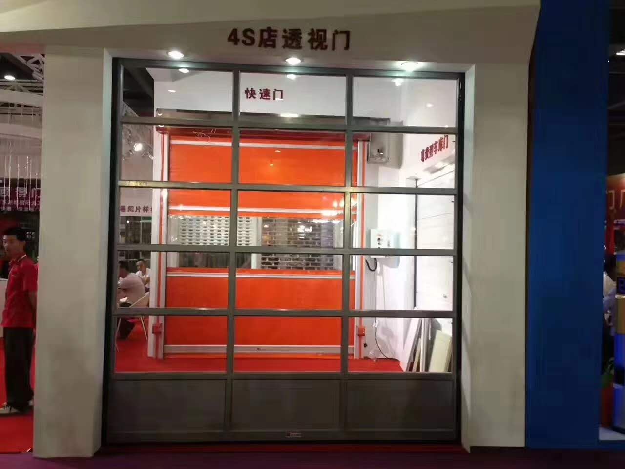 車庫門電動水晶門 格柵門翻板車庫門  東莞金盛電動門 總代直銷