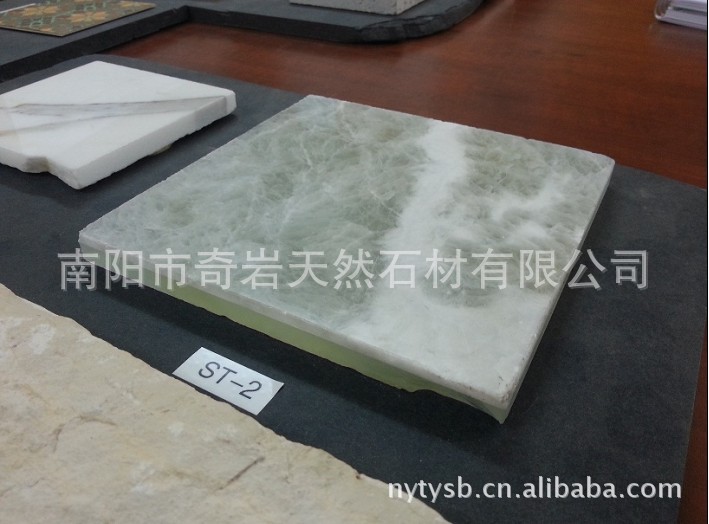 供應優質 水晶白 大理石玻璃復合板 屏風隔斷 燈罩用透光板示例圖6