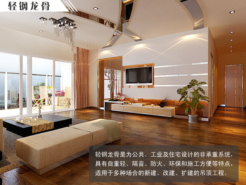 供應輕鋼龍骨 U型輕鋼龍骨 100天地龍骨 輕鋼龍骨促銷示例圖1