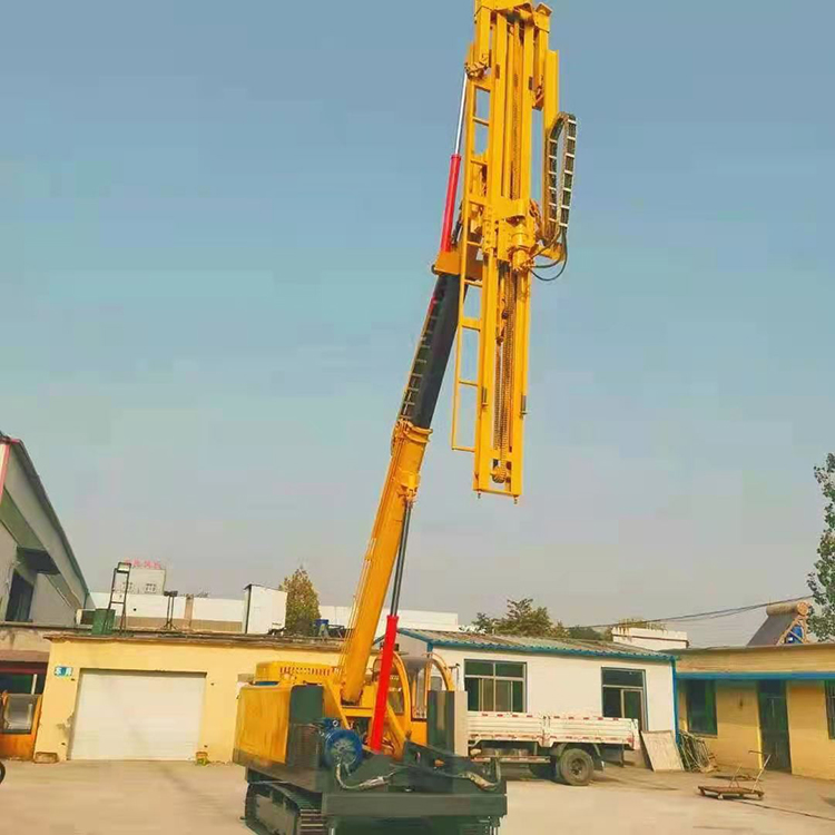 升降滑道深基坑錨固鉆機(jī) 新款小型履帶液壓旋挖鉆機(jī) 翔云 履帶式深基坑錨固鉆車(chē) 廠家出售