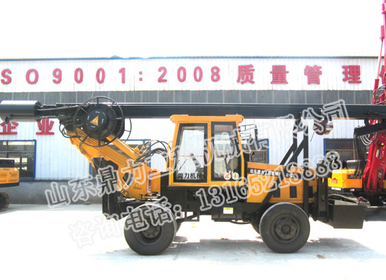 遼寧輪式180旋挖鉆機_ 旋挖機_小型旋挖鉆機_打樁機_打井機--鼎力示例圖2