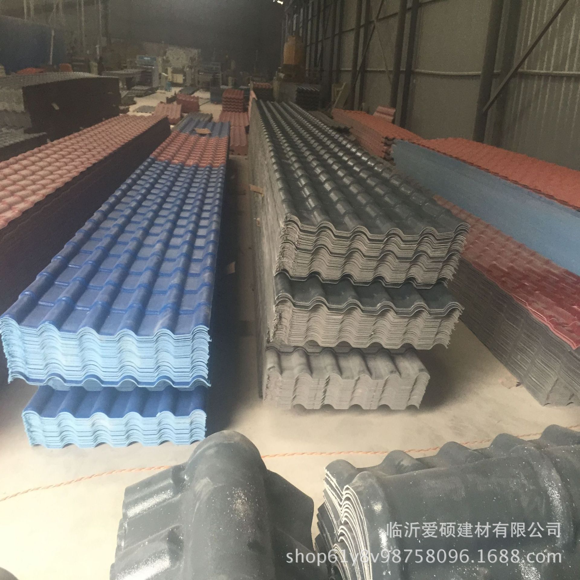 廠家直銷 棗莊合成樹脂瓦 別墅屋頂瓦 仿古琉璃瓦 優質ASA樹脂瓦示例圖8
