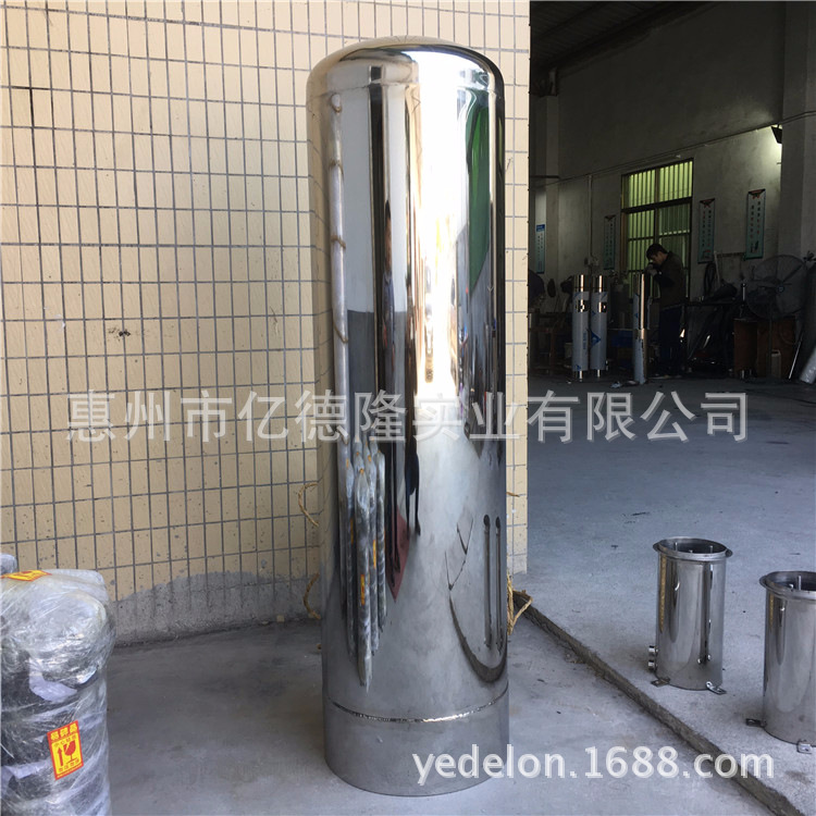 304不銹鋼仿玻璃鋼罐 石英砂活性炭樹脂頂開口介子過濾器示例圖5