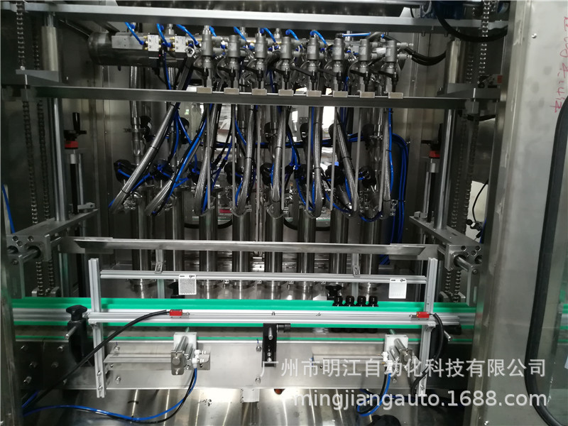 20L日化化工大桶液體灌裝機(jī)油漆大桶潤(rùn)滑油全自動(dòng)稱(chēng)重大桶灌裝機(jī)示例圖11