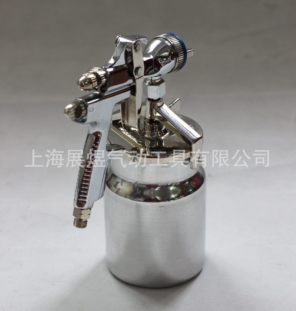 廠家現貨噴漆槍氣動油漆乳膠漆噴槍高霧化家具汽車鈑金噴漆工具示例圖5