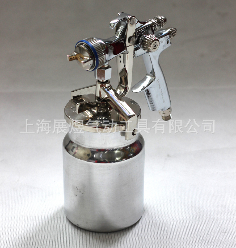 廠家現貨噴漆槍氣動油漆乳膠漆噴槍高霧化家具汽車鈑金噴漆工具示例圖4