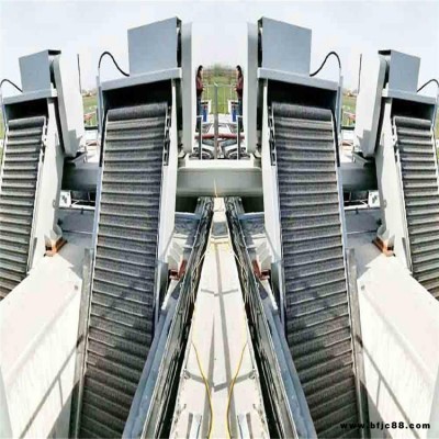 回轉式格柵清污機 弘亞制造 耙齒格柵除污機 機械格柵 不銹鋼旋轉循環清污機 廣西