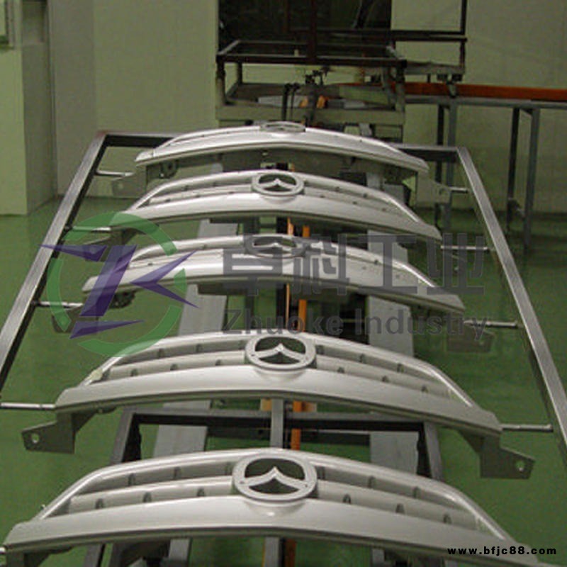 汽車(chē)格柵涂裝生產(chǎn)線 機(jī)器人自動(dòng)噴涂汽車(chē)格柵配件生產(chǎn)線廠家