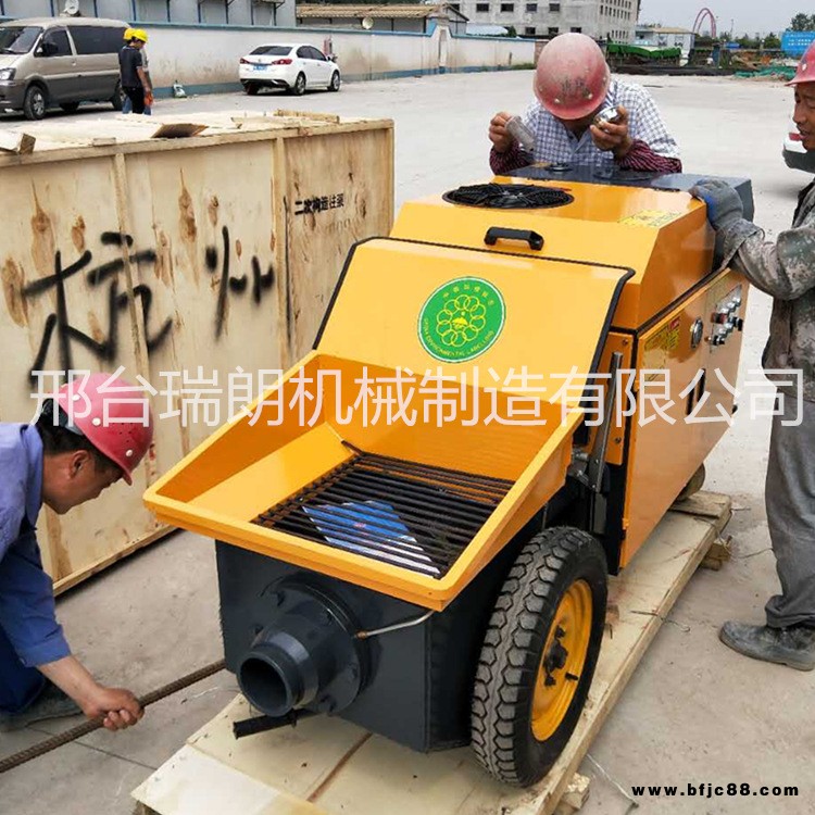 青海新型砂漿灌漿機 //臥式二次結構注漿泵價格