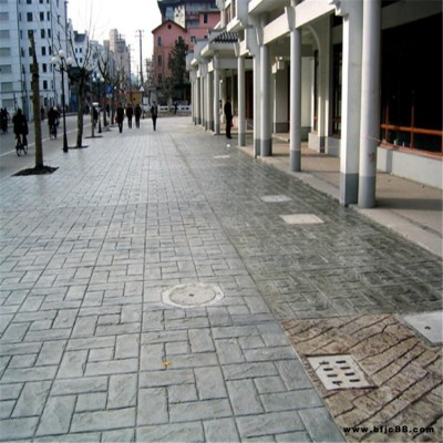 蘇州彩色地坪，創(chuàng)新性彩色仿磚路面