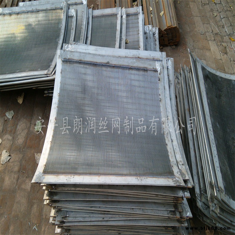 砂石廠不銹鋼篩片 條縫篩片 梯形絲焊接條縫篩網(wǎng) 脫水弧形篩