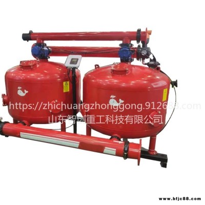 智創zc-1砂石過濾器 砂石反沖洗過濾器 農業灌溉用砂石過濾器