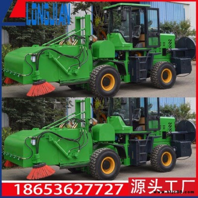 靈壽縣礦土掃道車    石灰清掃機    石灰粉清掃器     沙石料掃地車   生產廠家直供龍建3600