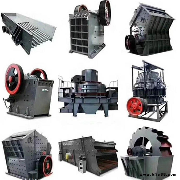 宇茂機器 新型砂石骨料生產線 石料廠碎石破碎設備時產100噸 整套砂石生產線