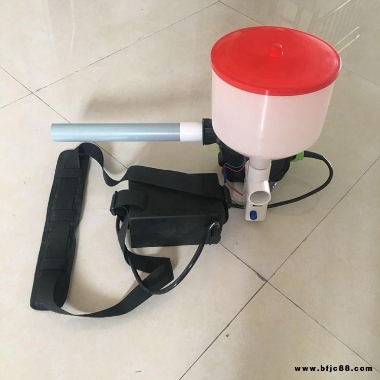 萬輪廠家直銷 雞鴨養(yǎng)殖石灰干粉噴灑機 電瓶充電式大棚蔬菜防蟲害噴粉機手持單管噴粉機