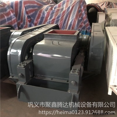 石英石對輥破碎機(jī) 砂石骨料破碎機(jī) 聚鑫騰達(dá) 400*250型建筑石料對輥式破碎機(jī)
