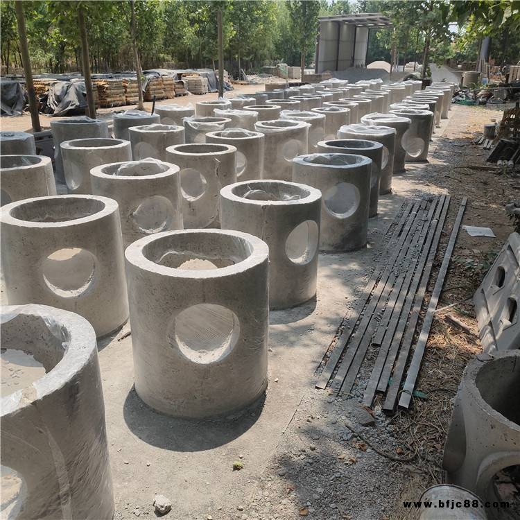 混凝土水泥制品 城鎮(zhèn)道路預(yù)制圓形方形檢查井 成品單篦雨水井