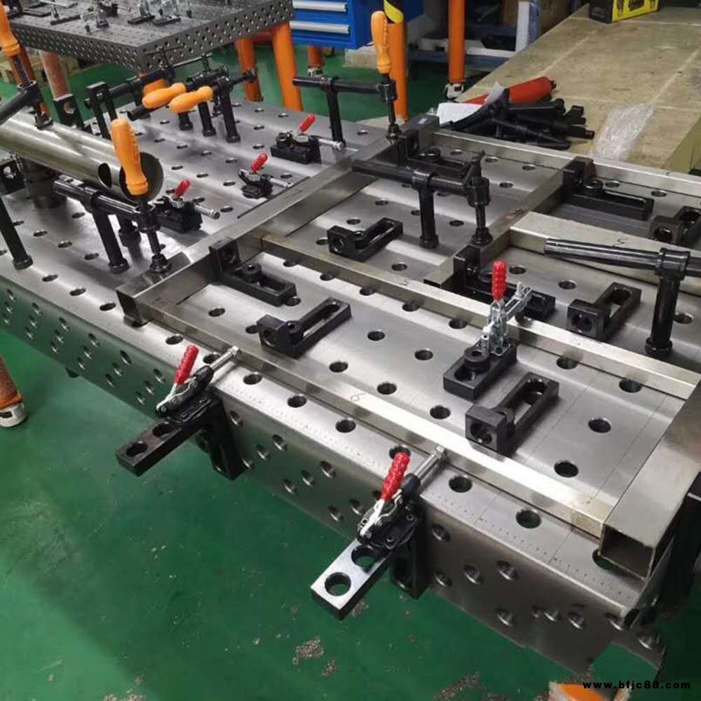 三維焊接平臺(tái) 多孔柔性工作臺(tái) 配套工裝夾具 寶都工量具