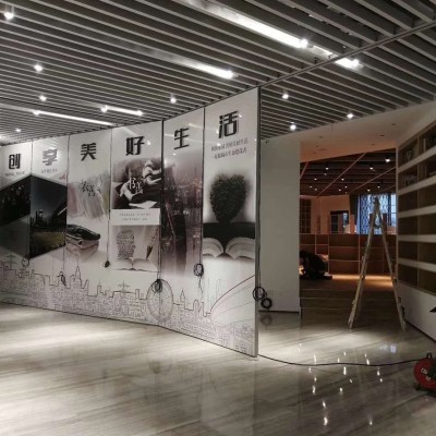 天水市飯店隔音屏風酒店活動隔斷飯店隔音屏風盛景隔斷廠家