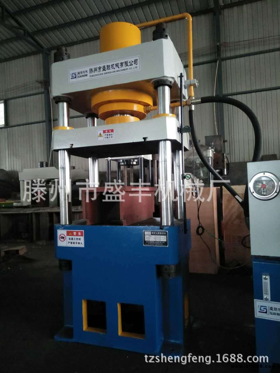 滕州盛豐YMQ32-100T四柱滑梁液壓壓力機，100噸四柱液壓機廠家