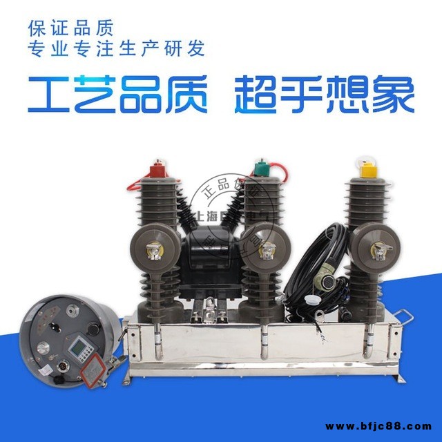 巨廣電氣 10KV柱上真空開(kāi)關(guān) ZW32-12F/630戶外柱上高壓真空斷路器看門狗