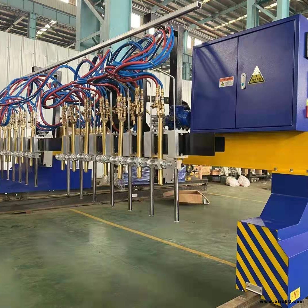 鋼結(jié)構(gòu)金屬類多頭數(shù)控火焰切割機(jī)鄂江拓JT-4000鋼結(jié)構(gòu)直條切割機(jī)