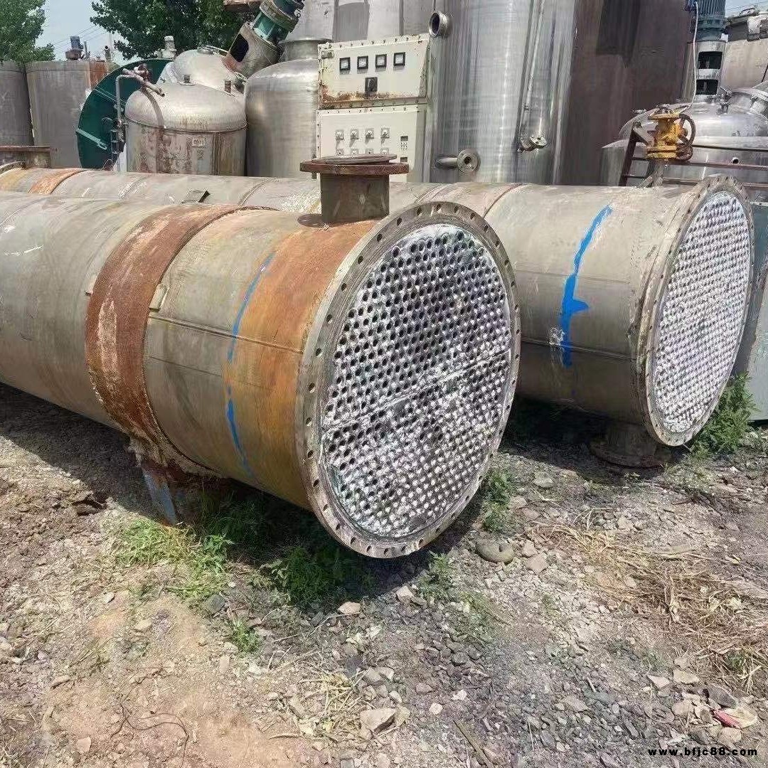 二手冷凝器 鈦材冷凝器 列管鈦材冷凝器 正祺設備 型號10平方-700平方