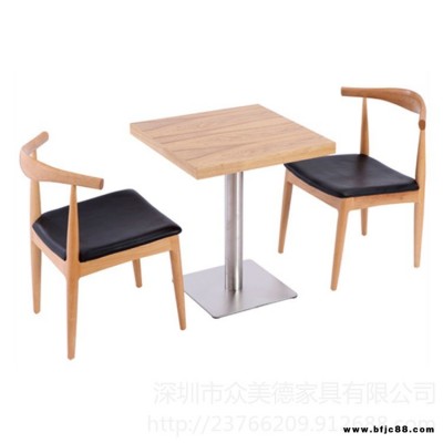 眾美德家具自產(chǎn)自銷(xiāo)防火板飾面餐桌，實(shí)木餐桌，人造石餐桌
