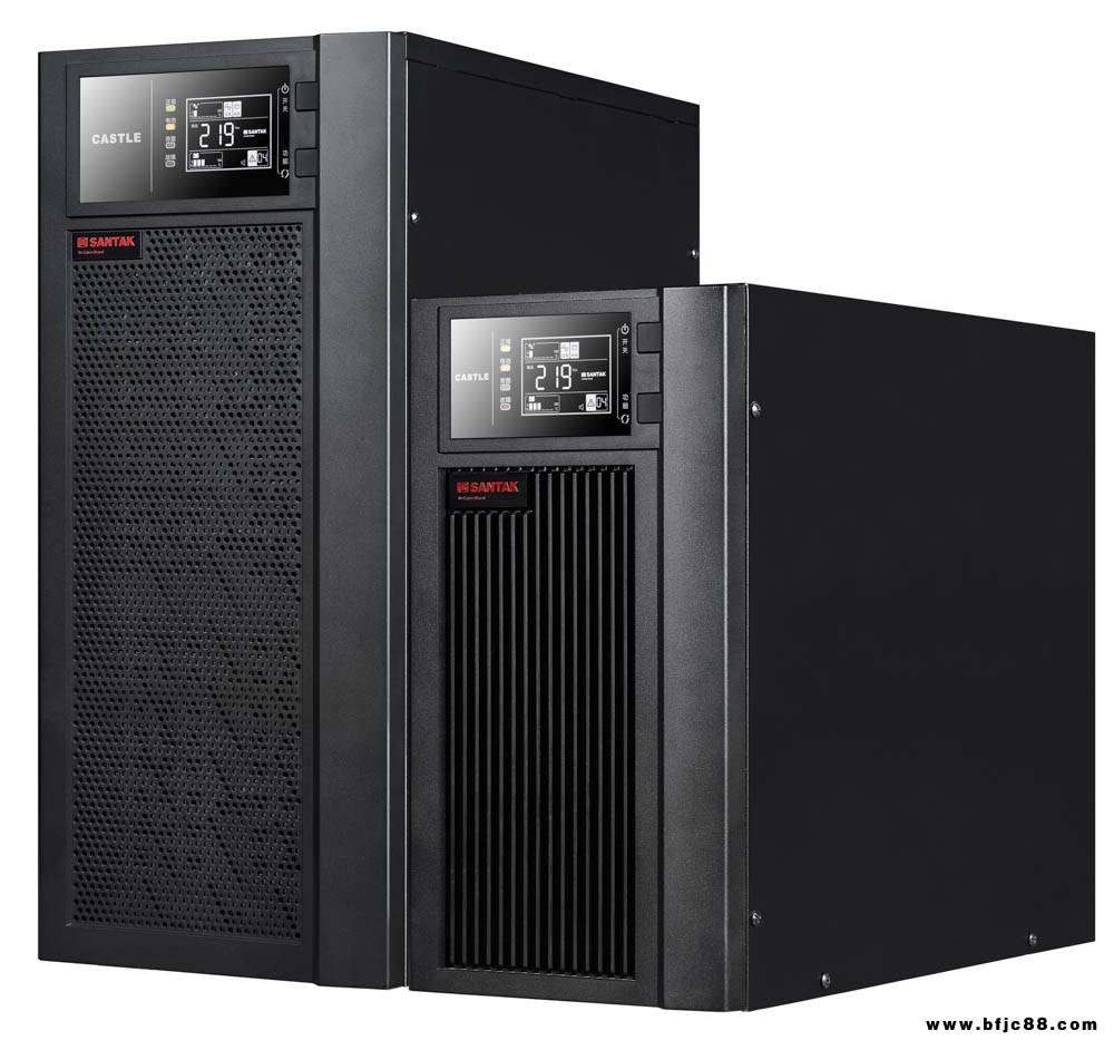 山特高頻在線式UPS電源C2KS負載1600W電腦監(jiān)控應急燈
