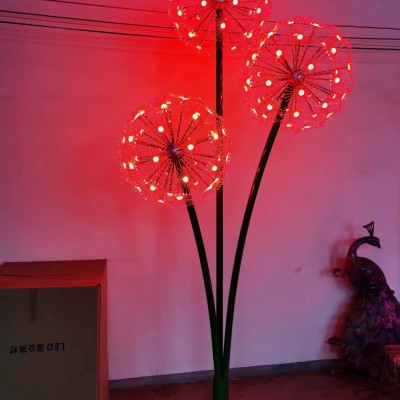 戶外蒲公英景觀燈廠家蒲公英造型燈銘星廠家訂做LED蒲公英燈一條龍服務
