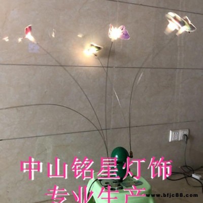 翩翩起舞七彩蝴蝶燈 搖擺螢火蟲燈 銘星專業戶外景觀燈