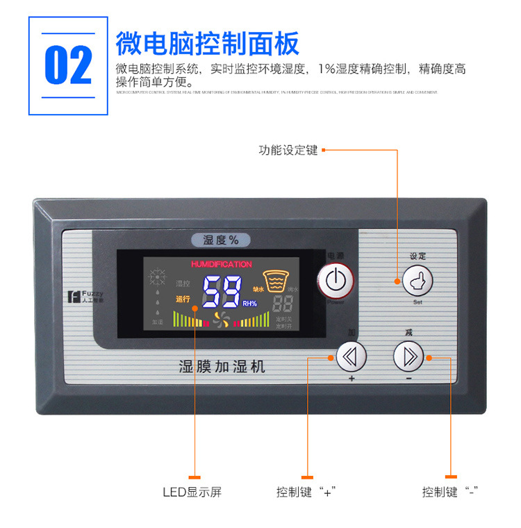 川泰CJ-6S濕膜加濕機、工業加濕器示例圖8
