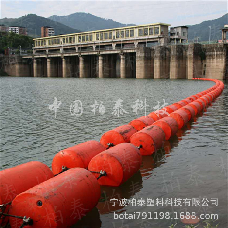 河道攔污格柵浮筒 300*800水面攔污滾筒價格示例圖8